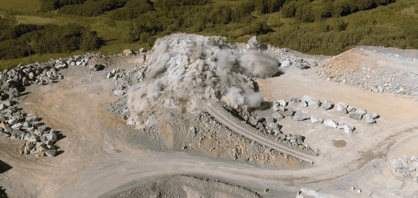 beaver lake quarry sand blasting